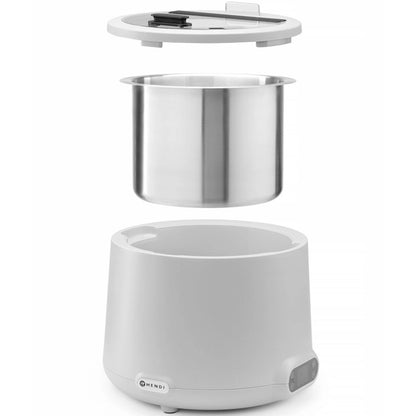Electric Soup Thermos Pot 35-85°C, 8L, 500W - White