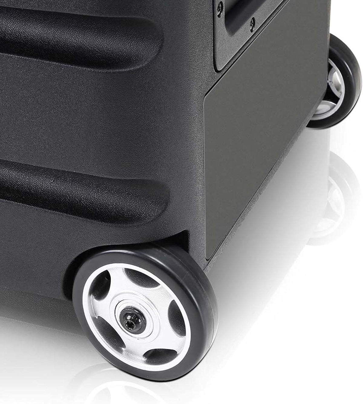 Draagbare Speaker Zwart – Accu-Luidspreker – Bluetooth Speaker – PA Speaker – Partyspeaker – 120 Watt – Tot 8 Uur Accuduur