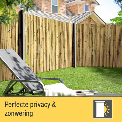 Sol Royal Privacyscherm Bamboe 180x250 cm (HxB) SolVision B38 – Duurzaam & Weerbestendig 100% FSC® Bamboe Balkonscherm Tuinscherm Wind- & Zonbescherming voor Terras Tuin
