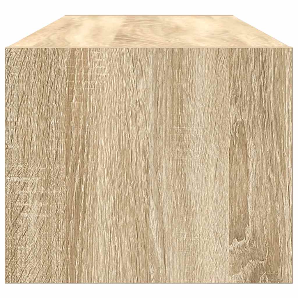 TV cabinets 2pcs. Sonoma oak 100x31x25.5cm wood material, Tv Storage, Minimalist Design, Modern Tv Stand, Particle Board, Quality Craftsmanship, Multipurpose Cabinet, Compact Furniture, Small Space Living, Entertainment Setup