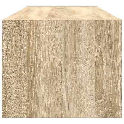 TV cabinets 2pcs. Sonoma oak 100x31x25.5cm wood material, Tv Storage, Minimalist Design, Modern Tv Stand, Particle Board, Quality Craftsmanship, Multipurpose Cabinet, Compact Furniture, Small Space Living, Entertainment Setup