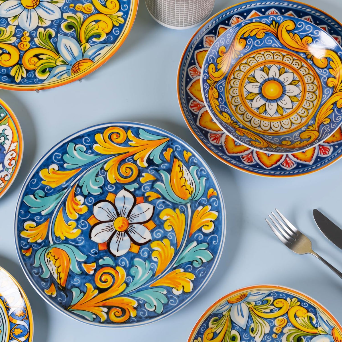 Tafelservies 18-Delig – Serviesset – Bordenservies – Bordenset – Dinerset – Voor 6 Personen – Porselein
