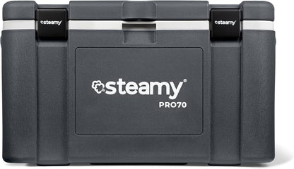 Steamy Pro 70 koelbox, 70 liter, grijs