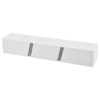 Tv-meubel – Tv-kast – Media-meubel – Entertainmentmeubel – TV-dressoir – Modern Minimalistisch Design – Ruimtebesparend Met 3 Deuren – Eenvoudige Montage – Licht Kleur Variant