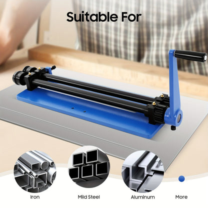 Metaalrolapparaat – Bead Roller – Rollformer – Swager – Plaatwerk Gereedschap – 460mm 18 Inch – Stalen Constructie – Instelbare Diepte - QUORE
