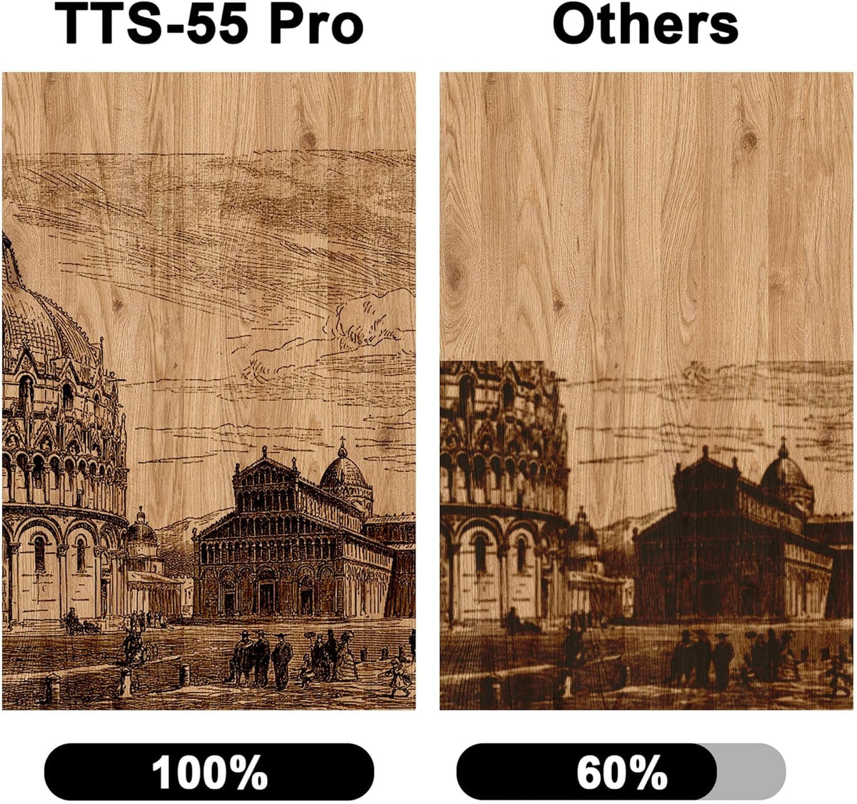 Twotree TTS-55 Pro 20 W lasergraveermachine, 3D-houten puzzel, 5,5 W lasergraveermachine, laservermogen, vaste focusmachine