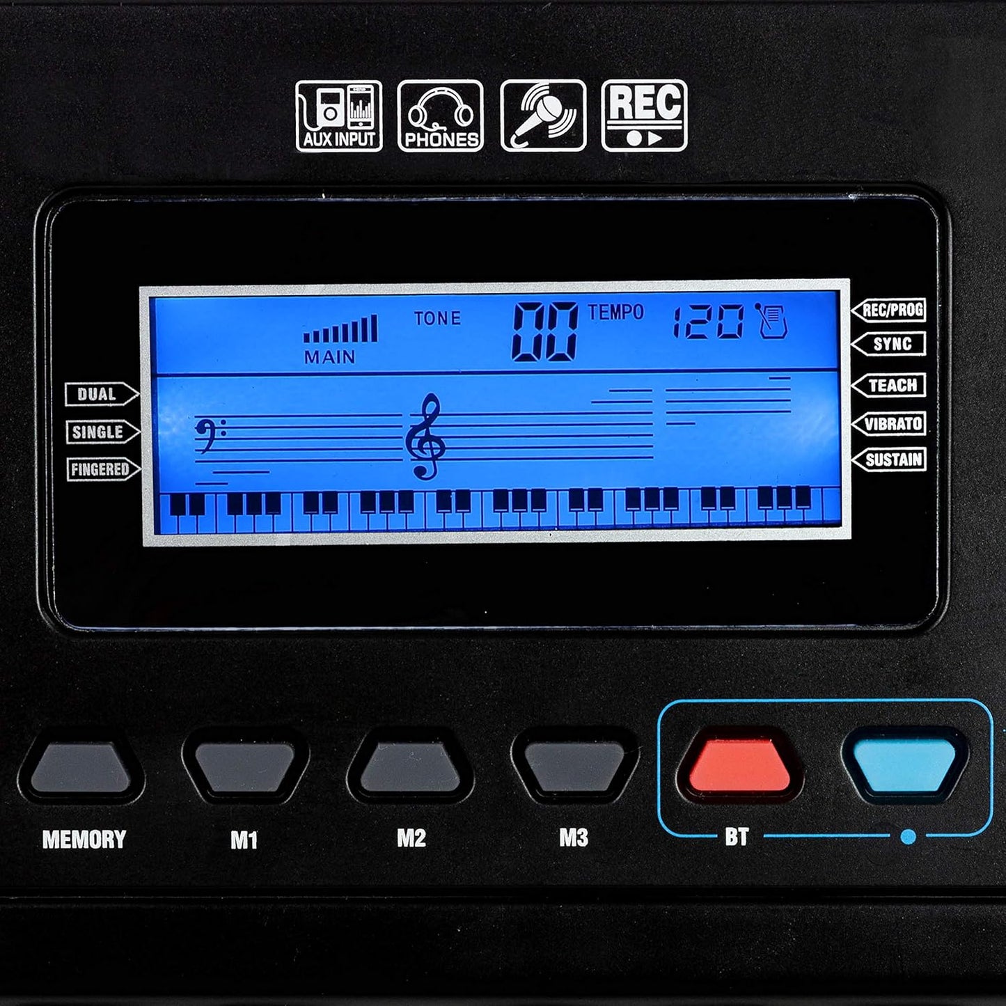 Digitale Keyboard – Elektronisch Keyboard – Digitale Piano – Elektrische Piano – Pianotoetsenbord – 61 Toetsen – Alexa-Integratie