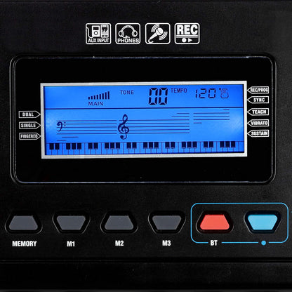 Digitale Keyboard – Elektronisch Keyboard – Digitale Piano – Elektrische Piano – Pianotoetsenbord – 61 Toetsen – Alexa-Integratie