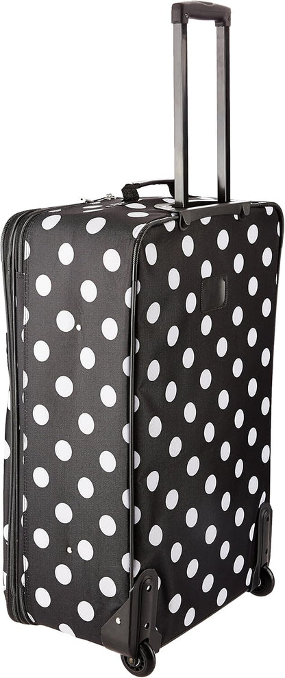 Rockland 3-delige bagageset, helder, 3-delige bagageset