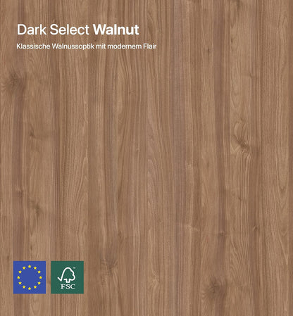 Desktronic Tafelblad 200 x 80 cm - Perfect voor het in hoogte verstelbare bureau, eettafels en meer - gemaakt in Europa - 25 mm stevig tafelblad duurzaam (eikenhout)