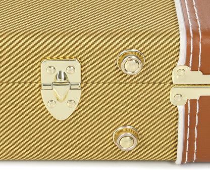Gator Luxe Houten Koffer voor Elektrische Gitaren - Tweed