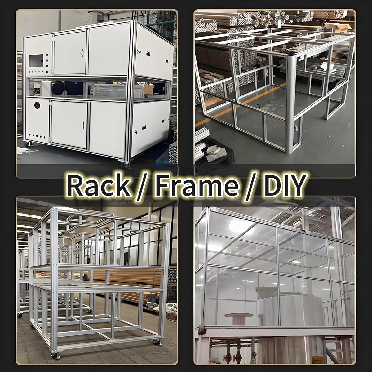 Alu profiel 20x20 – Aluminium Extrusie – V-groef Profiel – Lineair Profiel – CNC Profiel – 2 Stuks 1500mm – Geanodiseerd Zwart Aluminium – Europese Standaard