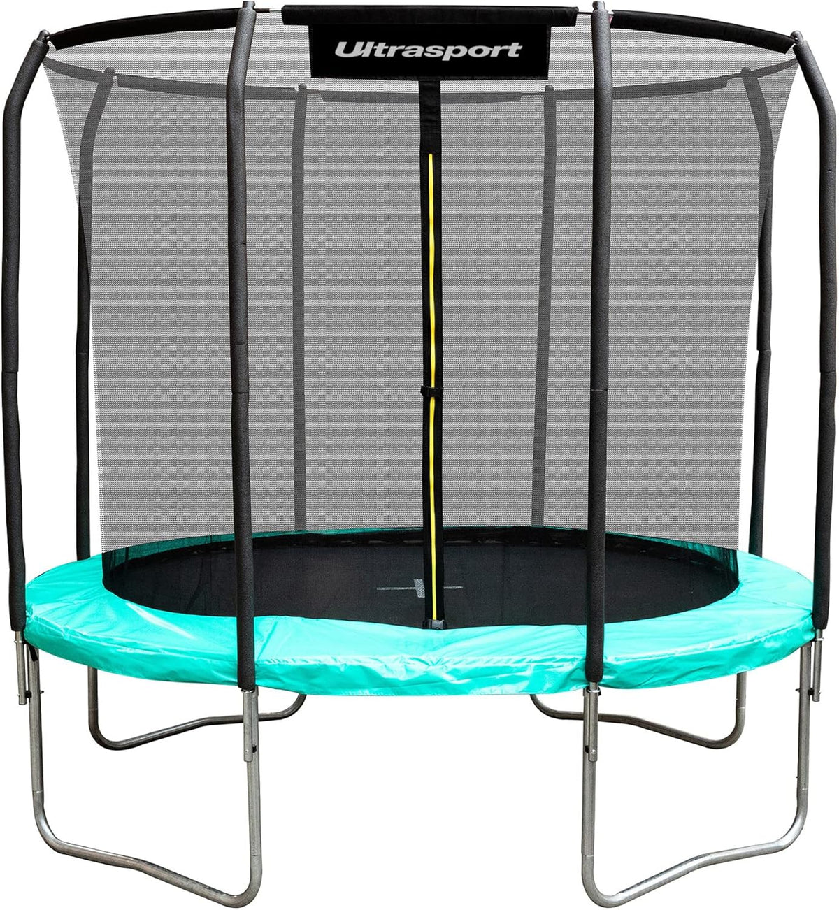 Ultrasport Tuintrampoline, Lotus, Rond, Rechthoekig, incl. Veiligheidsnet, Verschillende Maten, 213cm tot 420cm, Nieuwe Trampoline, Weerbestendig, Buiten Trampoline, Hoge Belastbaarheid