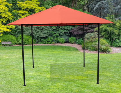 GRASEKAMP Qualität seit 1972 Antieke paviljoen Amalfi Flex 3 x 3 m terra tuinpaviljoen partytent
