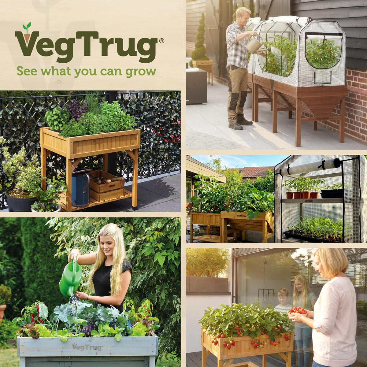 Herb Garden - Natural (FSC 100%)