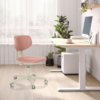 hjh OFFICE Kinder bureaustoel KID CLASSIC Stof Roze