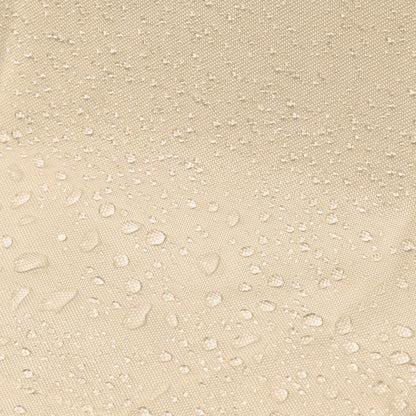 All Seasons Gazebos Duurzaam vouwpaviljoen en voortent, volledig waterdicht, hoogwaardig, voor een snelle opbouw, 3 x 3 m verkrijgbaar (beige)