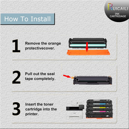 Replacement Work Toner Cartridge Compatible 219A for Color Laser Pro MFP 3302FDW 3302SDW 3302FDN 3302FDNG 3302FDWG 3302SDWG 3302DN 3302DW (4, Black Cyan Magenta Yellow) - QUORE