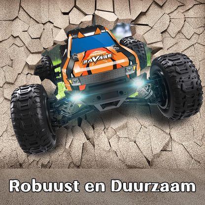 Loolinn | RC Auto - Hobby Klasse, Vrij Duurzaam, Schaal 1:16, Topsnelheid 30 km/h, Verstelbare Snelheid, Klaar voor Gebruik - Bestuurbare Auto voor Volwassen en Kinderen (Cadeau-idee)