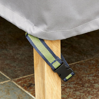 Duck Covers RTR07676 Soteria Patio Furniture Cover, 76" 108" Round