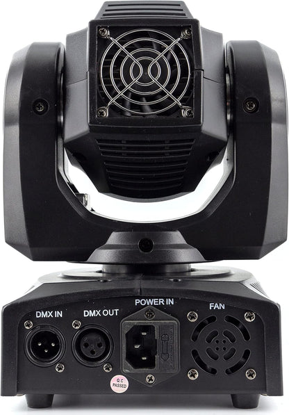 BoomToneDJ Maxi-spot, 60 leds, RGB, 60 W, spotlight, disco, DJ, podiumverlichting, DMX, spots, automatische herkenning, muziek, licht, 7 gobo's, shake, stroboscoop, voor bar, club, bruiloft