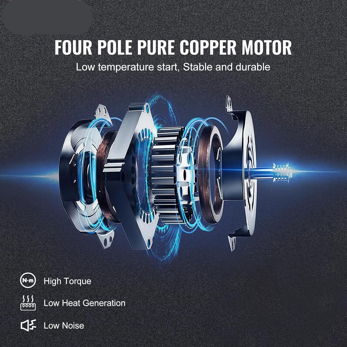 Vacuümpomp – Roterende Vacuümpomp – HVAC Vacuümpomp – Airconditioning Pomp – Koelpomp – 280 Watt Vermogen – 142 L/min Snelheid