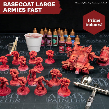 The Army Painter Warpaints Air Mega Set, 60 Airbrush Acrylverf Set 18ml, Inclusief 9 Metallics En 1 Fluorescerende Kleuren, Modelbouwgereedschap Voor Warhammer 40k-figuren En Dnd