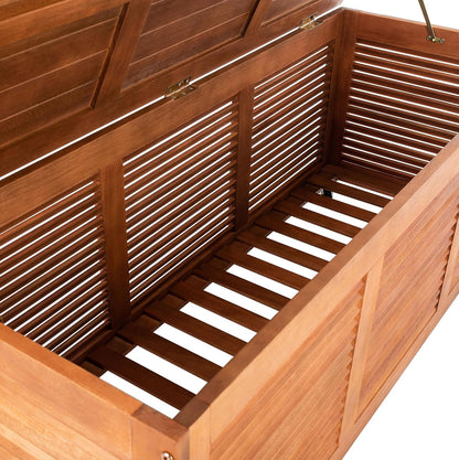 Safavieh Houten opbergdoos voor buiten, neutraal, 71 x 45 x 95 cm