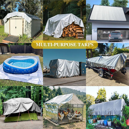 Dekzeil, afdekzeil, waterdicht afdekzeil, uv-gestabiliseerd zeildoek, beschermzeil, bootzeil, tentzeil, bouwzeil, scheurvast, weerbestendig, trampoline, camping, scheurvast, dubbelzijdig gecoat