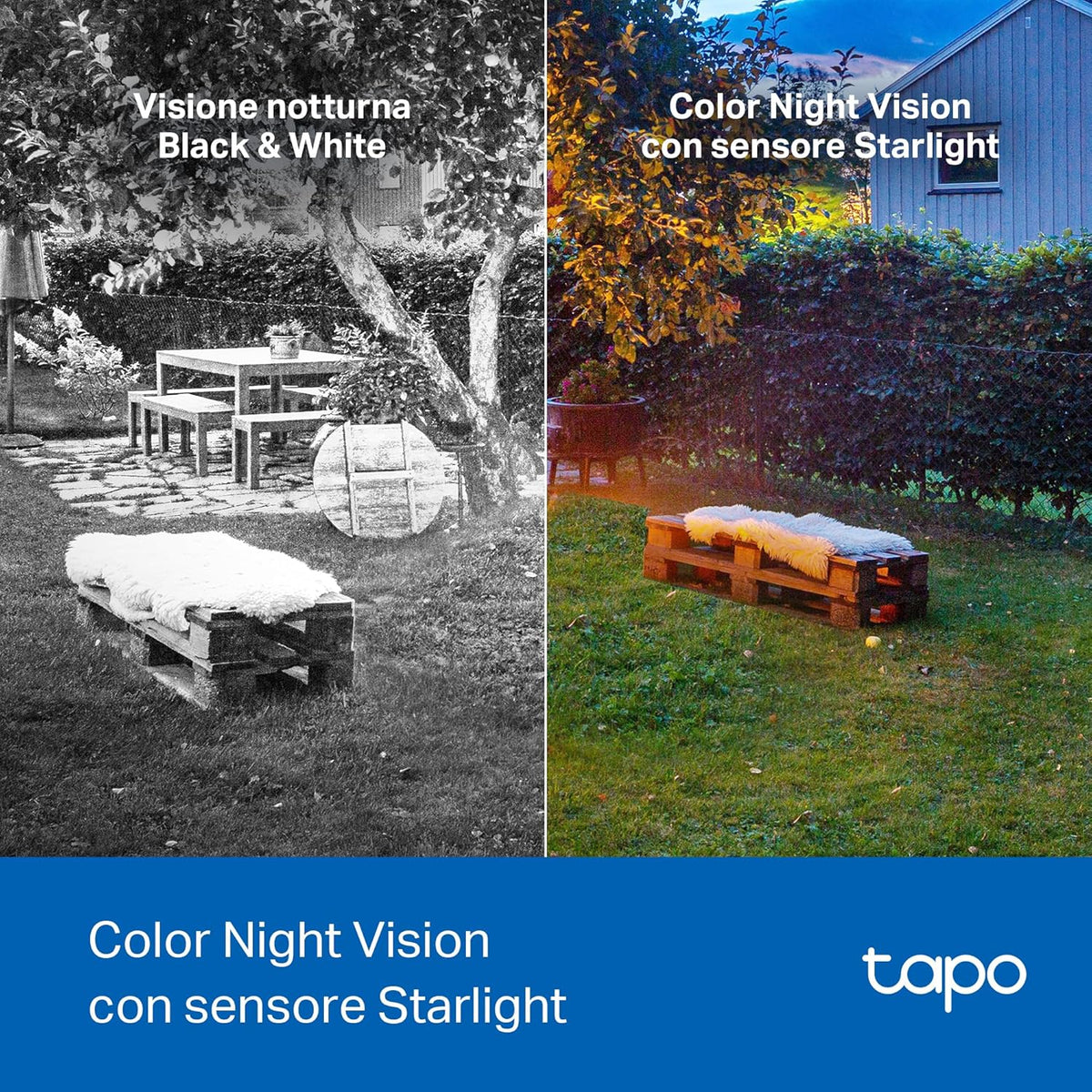 Tapo C425 2 stuks draadvrij binnen/buiten 2K QHD 4MP 1440p Batterij aangedreven slimme beveiligingscamera, Starlight Color Nachtzicht, Persoon/Huisdier/Voertuig Detectie