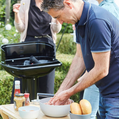 Barbecook Loewy 55 houtskoolbarbecue uit email zwart Ø 56 cm x 34 cm - QUORE