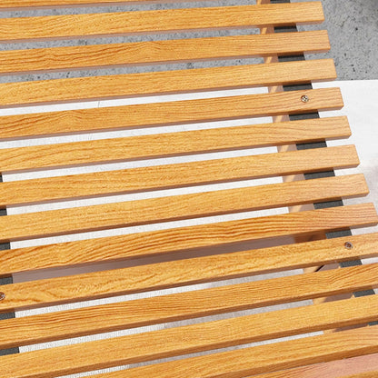 Schommelstoel – Schaukelliege – Tuinstoel – Relaxfauteuil – Loungestoel – Ergonomisch S-vormig Ontwerp – Hoogwaardig Teakhout 130x60x60 cm