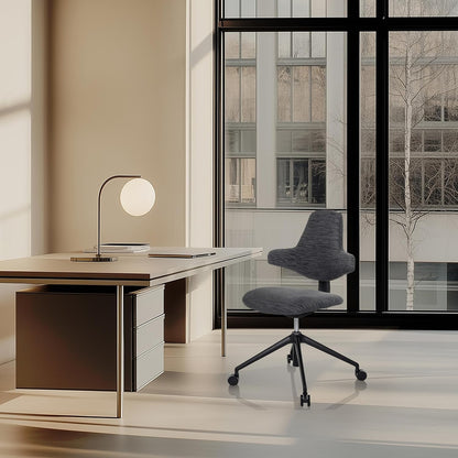 hjh OFFICE Professionele bureaustoel PALIANO Stof Grijs