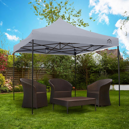 All Seasons Gazebos Pop-Up-paviljoen, 3 x 3 m, duurzaam, volledig waterdicht, met gewichten voor de hoekpalen
