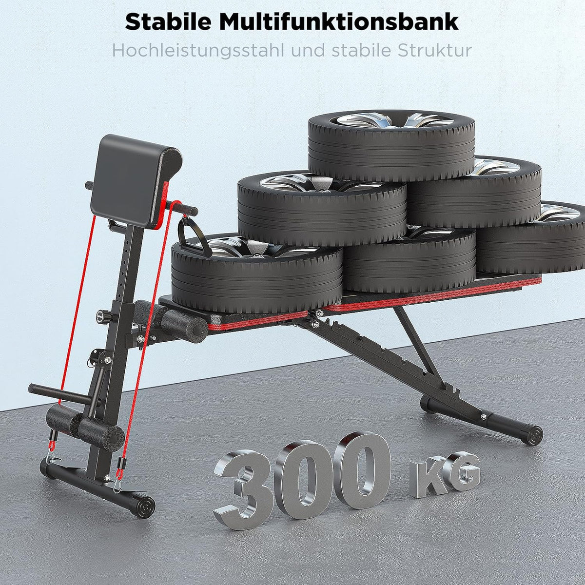 Multifunctionele opvouwbare halterbank