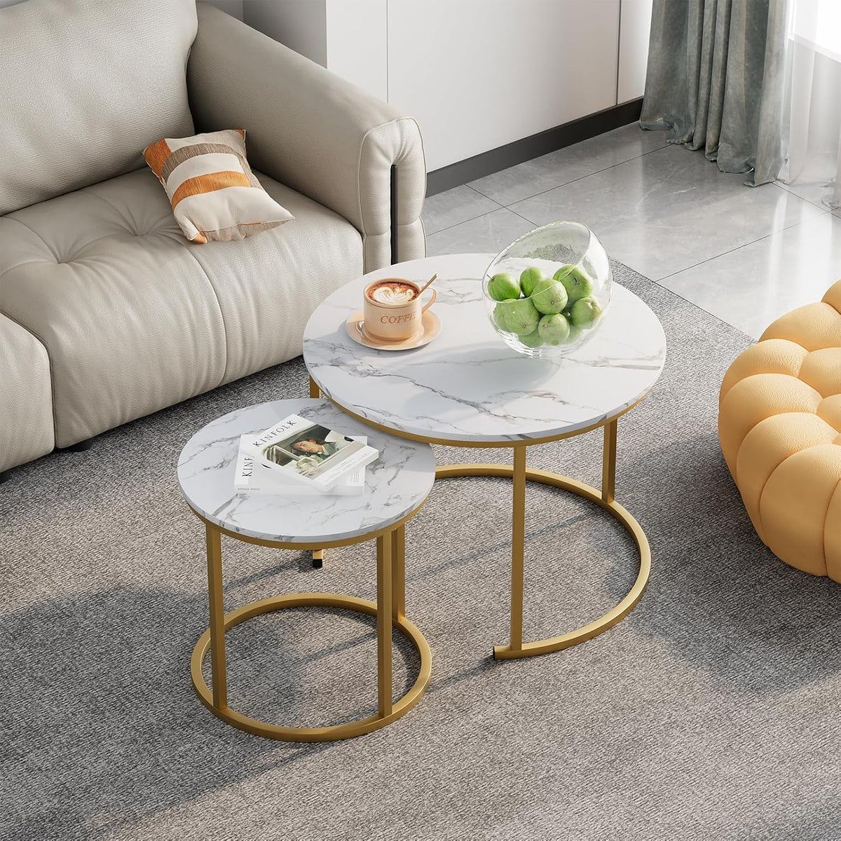 Garden 4 you Set van 2, wit + goud
