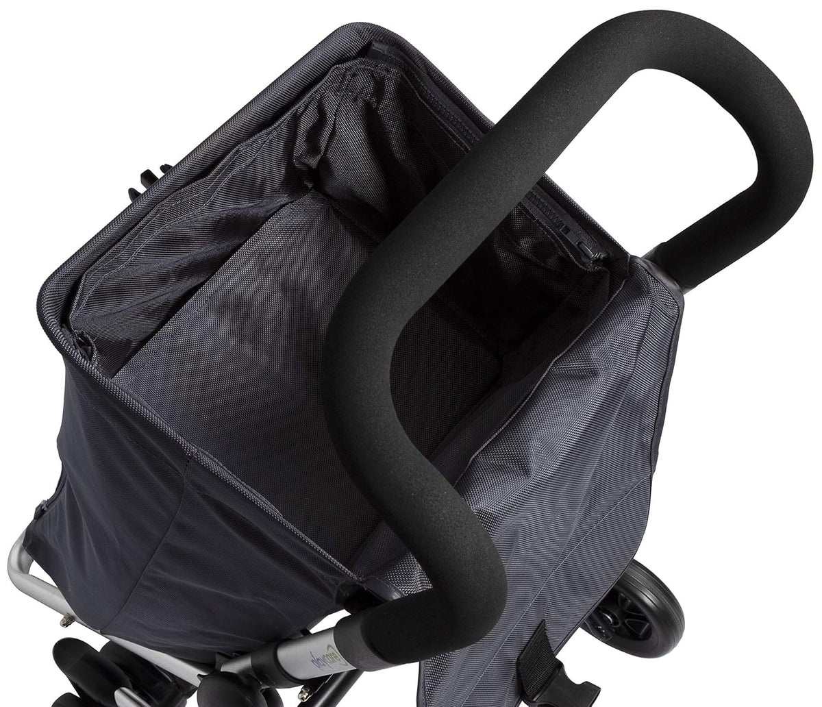Playmarket Playcare Boodschappentrolley, opvouwbaar, met zwenkwielen, Marengo, grijs