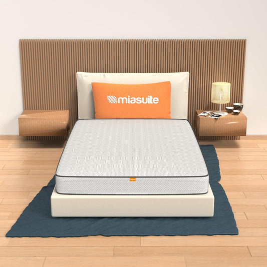 miasuite i sogni italiani Matras van traagschuim, 140 x 200 cm, hoogte 20 cm, gemaakt in Italië, hypoallergeen, antibacterieel, mijtdicht, orthopedisch, medisch product, lente H20