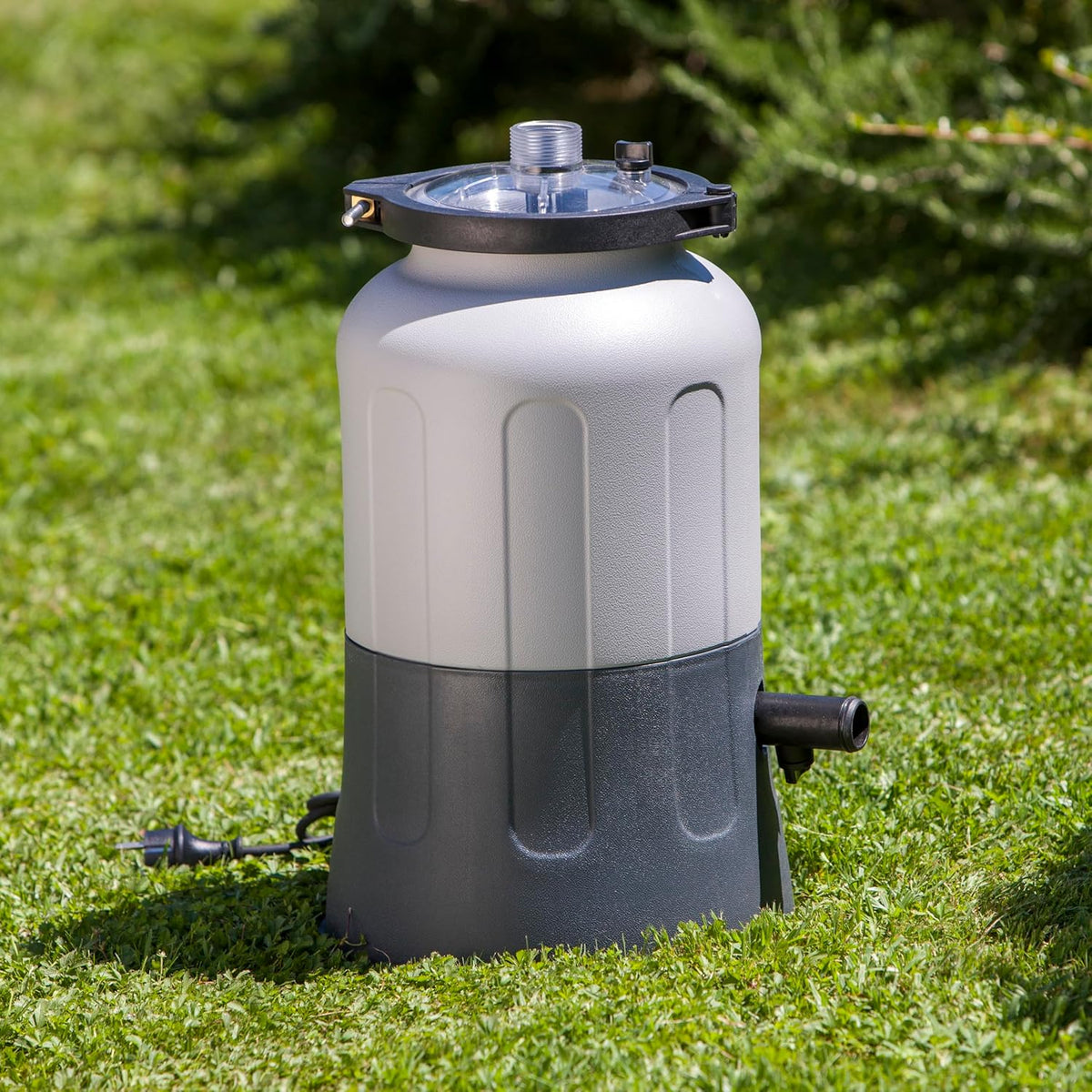 Gre FAQC40 - Compacte filter met Aqualoon, energiebesparend, met aansluitingen 32-38 mm voor zwembaden tot 15 m3