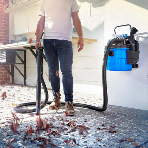 Tapijtreiniger - Tapijtwassers - Nat-Droogstofzuigers - Multifunctionele Stofzuiger - met Accessoires - Blaasfunctie - Stopcontact - voor Huis - Garage - Auto - Tapijt - 1500W - 18L - Blauw