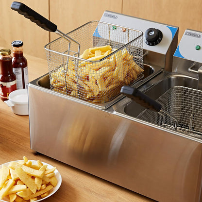 Casselin CFE82 - Elektrische friteuse 2 x 8 liter