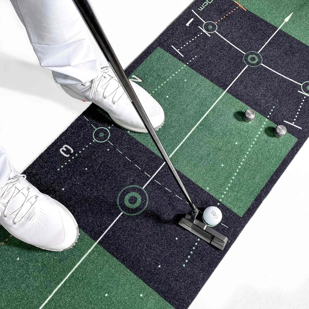 WELLPUTT - Golf Puttingmat - 3m Groene