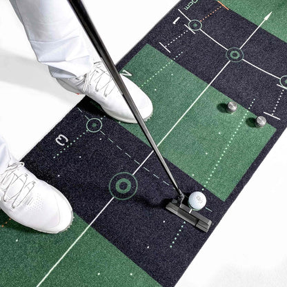 WELLPUTT - Golf Puttingmat - 3m Groene