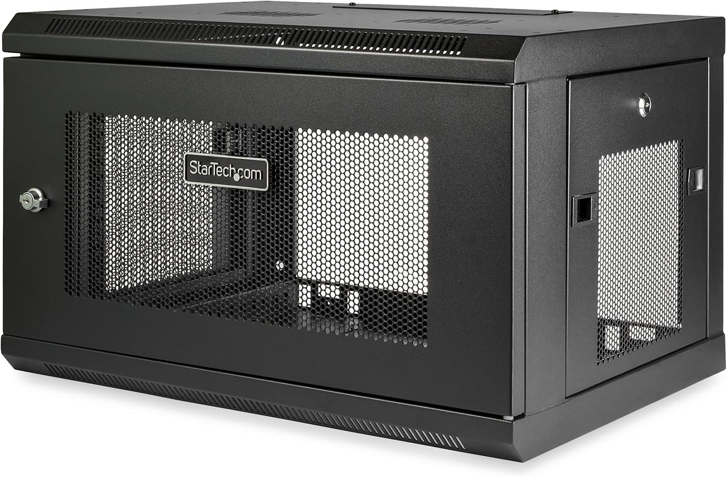 6U wandmonteerbare netwerkkast – serverkast – patchkast – wandkast – 19 inch rackkast – Vergrendelbaar – 90 kg draagvermogen