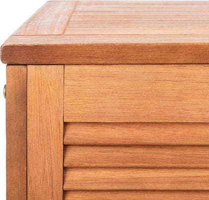 Safavieh Houten opbergdoos voor buiten, neutraal, 71 x 45 x 95 cm