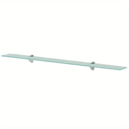 Glazen Planchet – Zwevende Wandplank – Badkamerplank – Doucheplank – Wandrek – 100x20 cm – 8 mm Gehard Glas