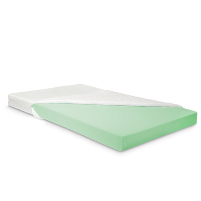 Ledikant – Metalen Bed – Bedframe – Bed Met Matras – Stalen Bed – Zwart – 160x200 cm – Stevig Stalen Frame – Ademend Kaltschuimmatras