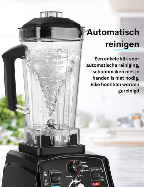 Mixer - Krachtige Professionele Smoothiemaker 2000W - 2 Liter Variabele Snelheid