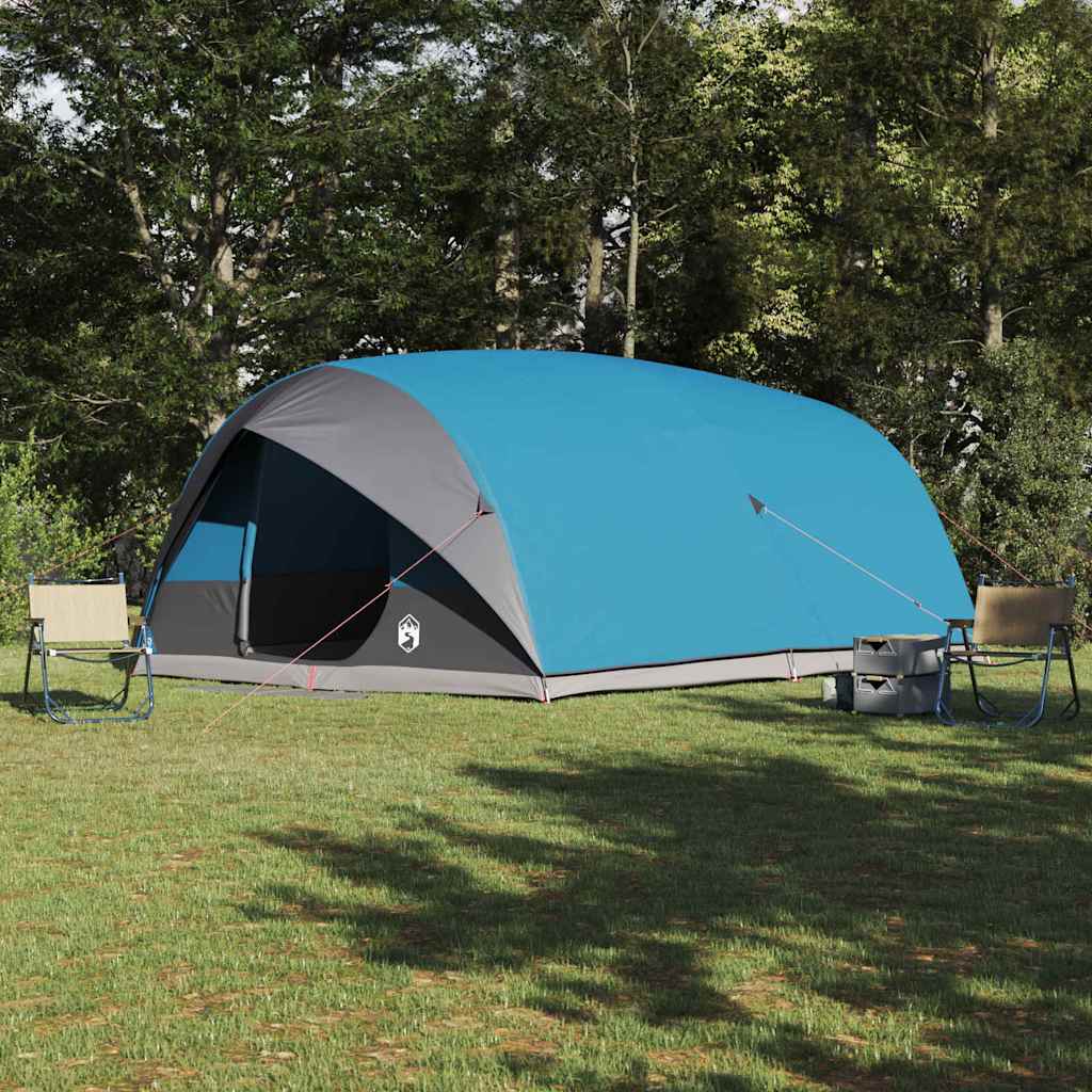 Tent – Kampeertent – Tunneltent – Familietent – Outdoor Tent – 10 Persoons – Waterdicht Polyester – Stevige Fiberglas Stokken