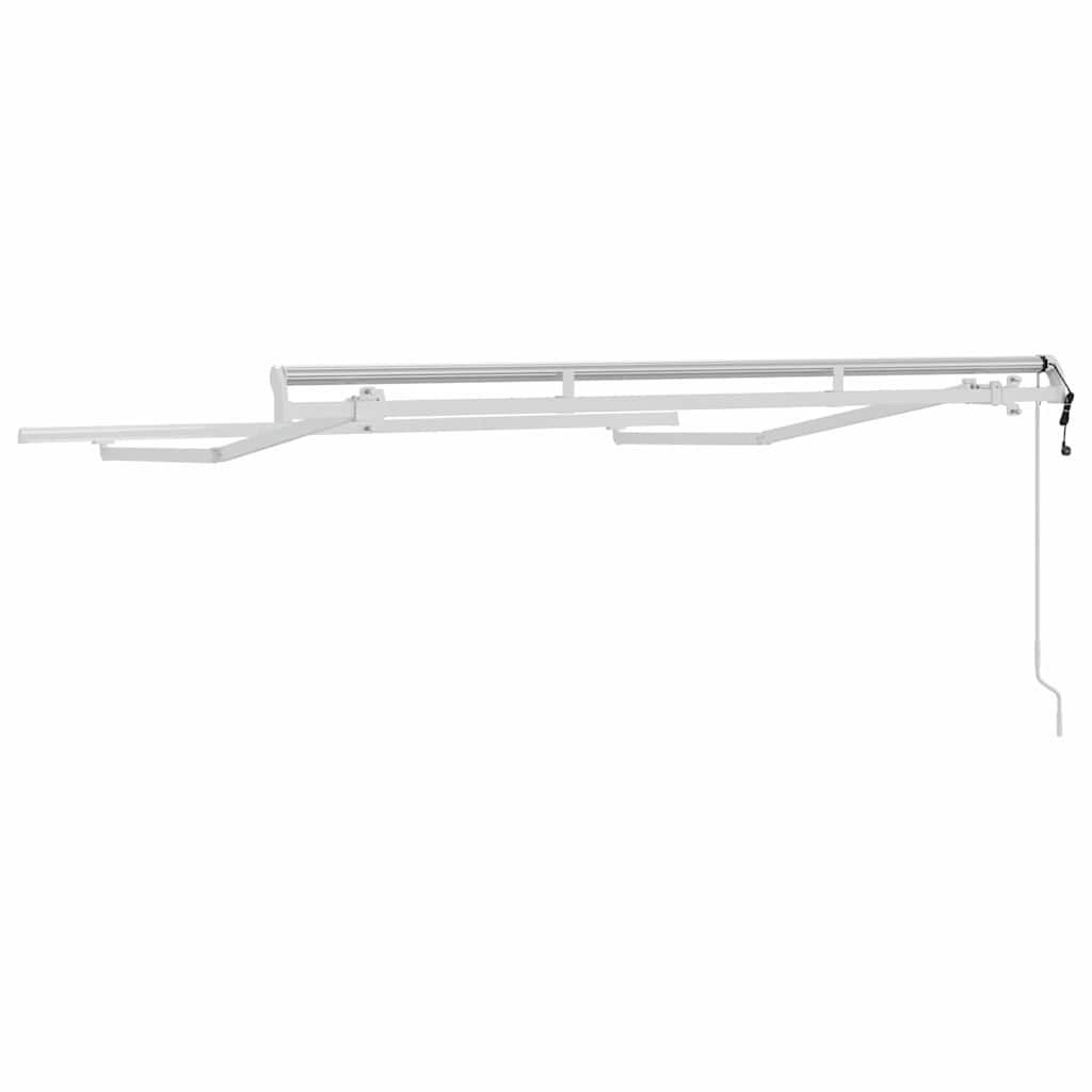 Zonnescherm – Zonwering – Schaduwdoek – Luifel – Buitenzonwering – Opvouwbaar – Met Stabiel Metaal Frame – Afmeting 3x2 Meter – Wit